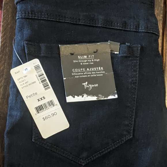 Thyme Maternity Jeans petite - Picture 2 of 2